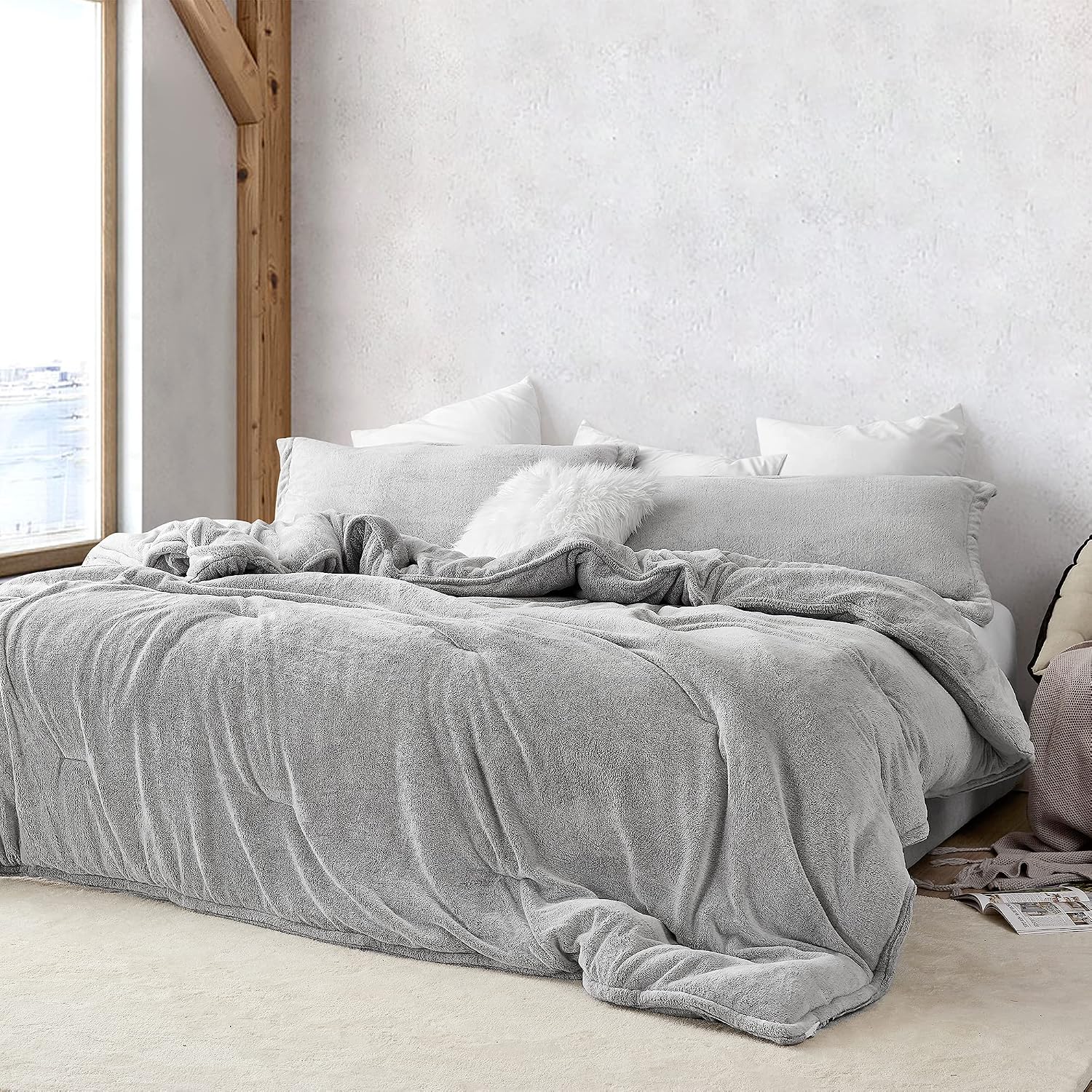 Byourbed Coma Inducer Oversized Queen Comforter - Frosted Taupe