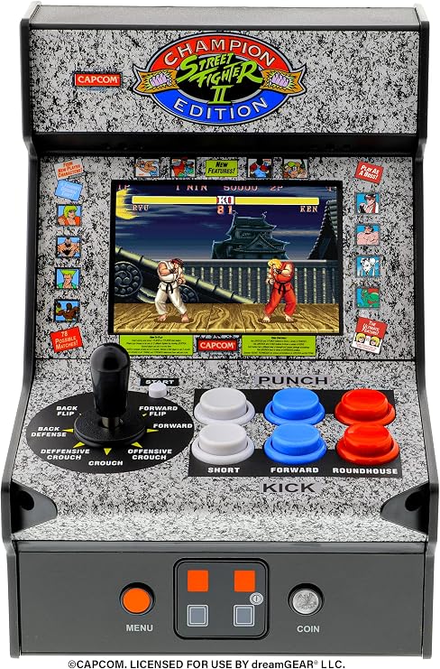 My Arcade 19cm Str Fighter Ii Champ Retro Konsol