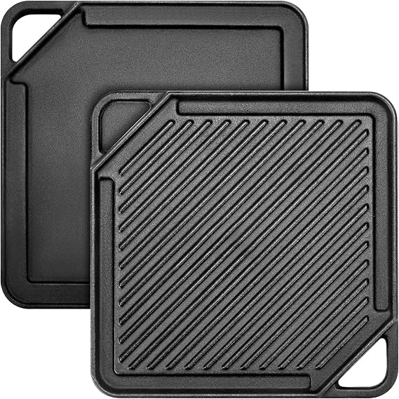 GGC Cast Iron Reversible Griddle