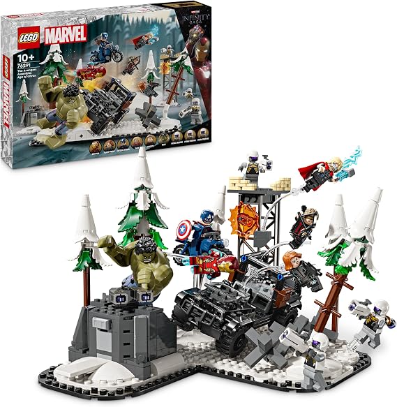 LEGO | Marvel Avengers Assemble: Ultron Çağı 76291 – 10 Yaş ve Üzeri Süper Kahraman Sevenler İçin Yaratıcı Oyuncak Yapım Seti (613 Parça)