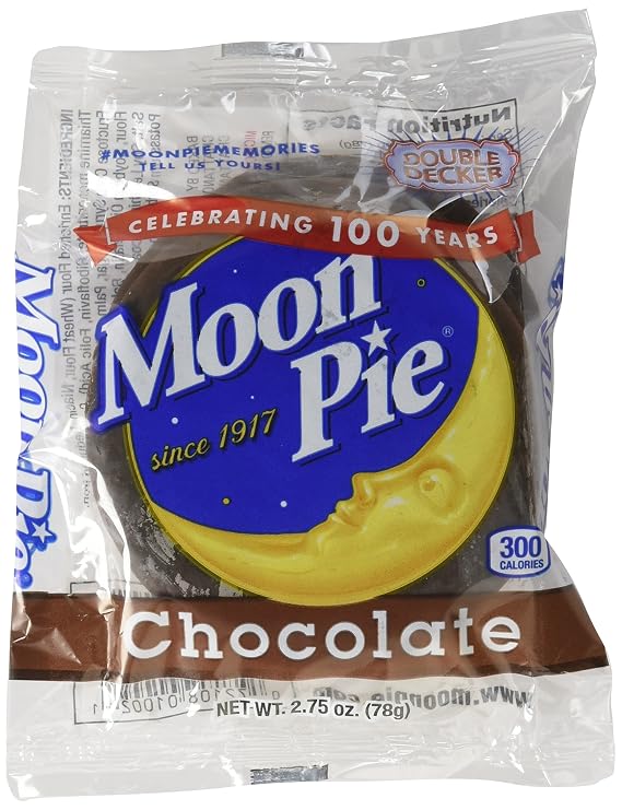 Moon Pie Double Decker Moon Pie, Chocolate Flavor, 12 Ct