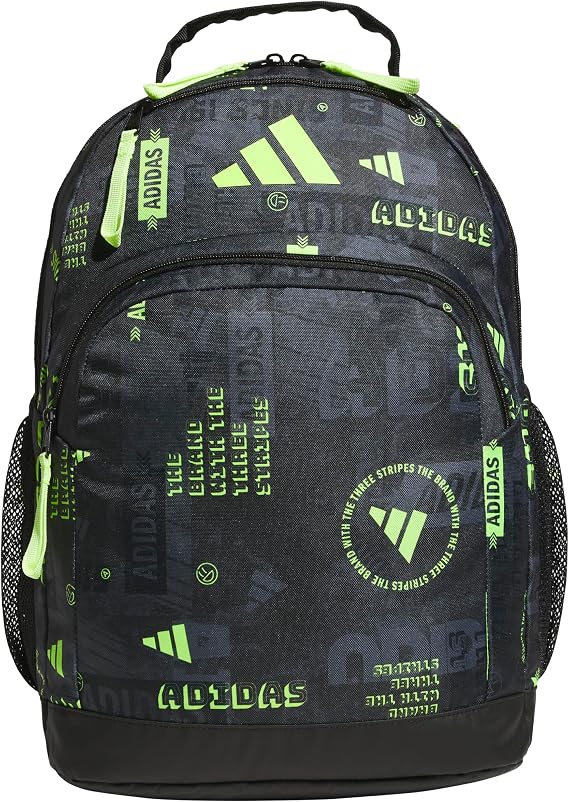 adidas Adaptive School Backpack 32L | Padded Laptop Sleeve, Durable Build, GAMUT Certified, Easy-Grip Zippers, Wheelchair Attach Points, School Gym & Travel Ready