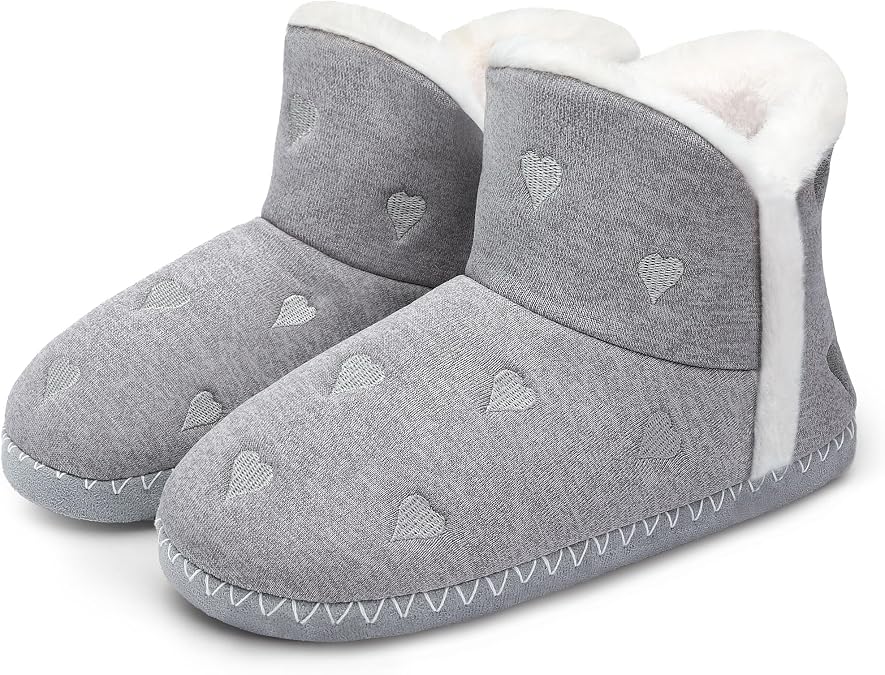 Women Warm Slippers Memory Foam House Shoes