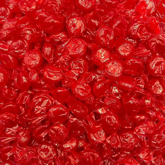 Cinnamon Hard Candy - 2 Pound Bulk Pack (About 180 Count) - Old Fashioned Christmas Candy