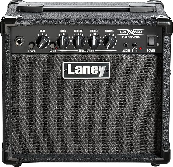 Laney LX15B Bass Guitar Combo 15W 2 x 5 Inch Woofers