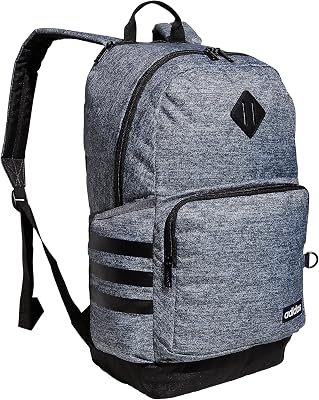 adidas Classic 3S 4 Backpack, Jersey Onix GreyBlack, One Size