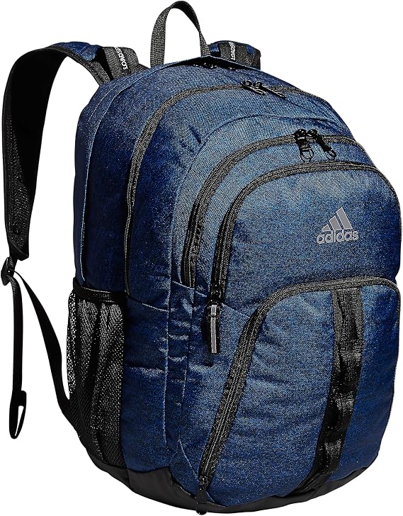 adidas Prime 6 Backpack, Jersey Collegiate Royal Blue/Silver Metallic, One Size, Prime 6 Backpack