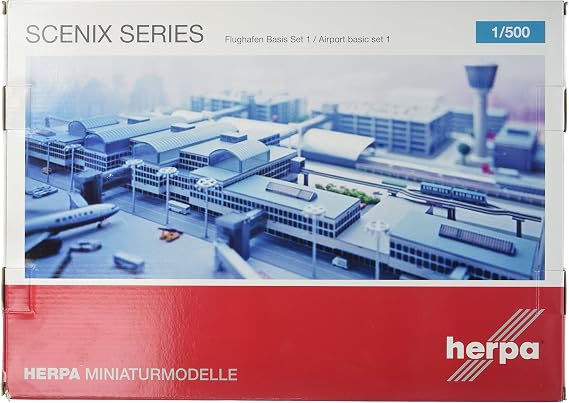 Daron Herpa 520362 Airport Diorama Basic Set 1 1:500 Scale