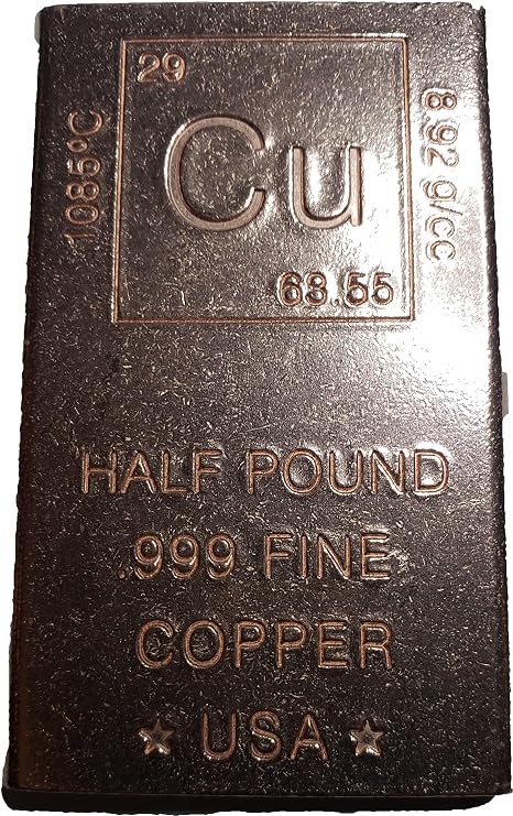 Copper Bar Series (Half Pound Bar)