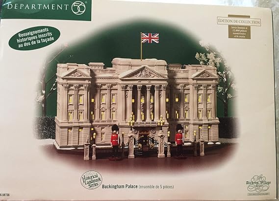 Department 56 Buckingham Palace Historical Landmark Sculpture