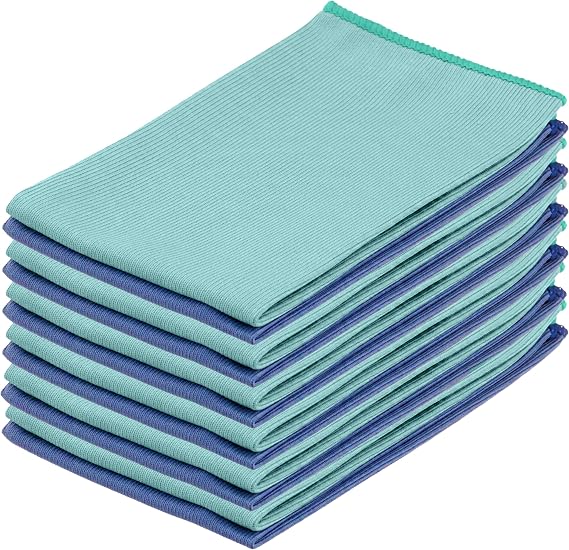 Superio Microfiber Glass, Mirror, Window Cleaning Cloth for Car Windshield, Lenses Tv Screen, Electronics, 14x16 Large Micro Fiber Lint & Streak