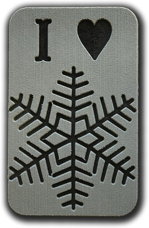 Stomp Pad - I Love Snow - Gray