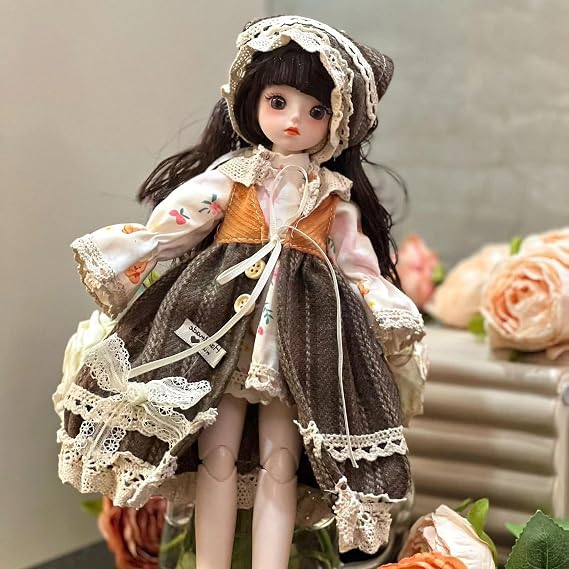 1/6 BJD Ball Joint Blythe Smart Doll with Clothes - Anime Kawaii Meow Doll TianYou