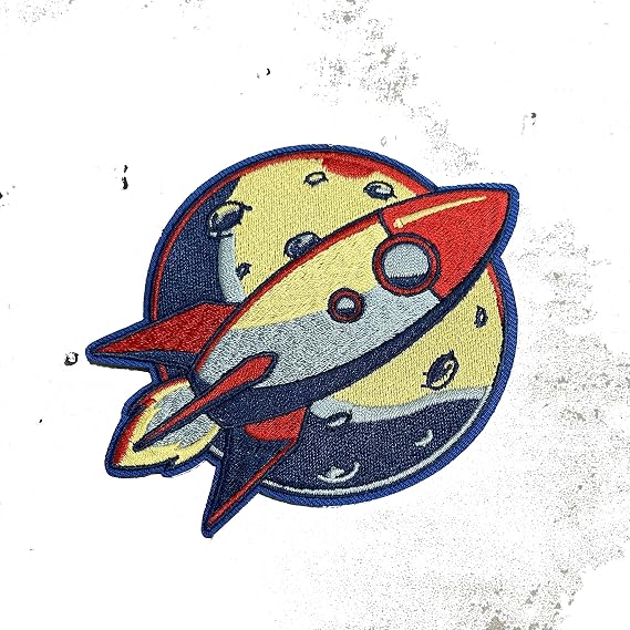 to The Moon - HODL Crypto EMB Patch