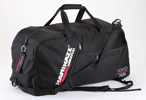 Kamikaze NEW SPORTS BAG and BACKPACK TOKYO SPECIAL EDITION, black or red - Black