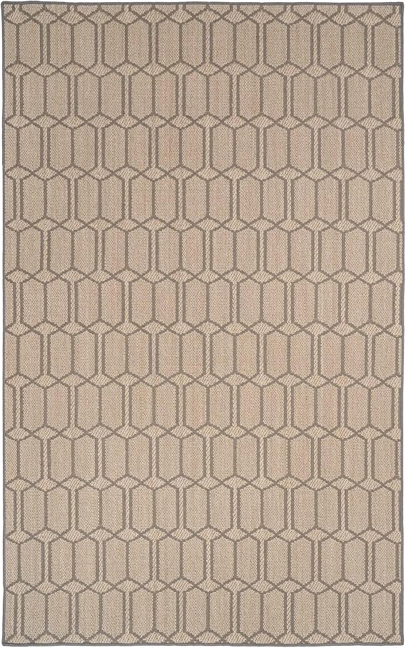 Capel Rugs Petra, 2' 6" x 12' 0" Runner, Sand Black - for Living Room, Bedroom, Dining Room