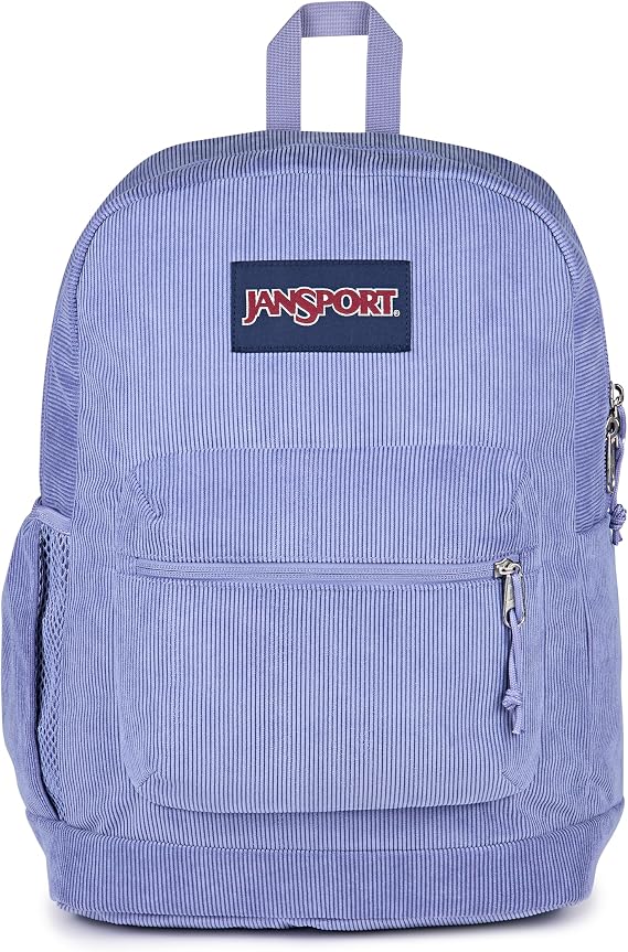 JanSport Cross Town Plus Remix Backpack - Padded Back Panel, Laptop Sleeve, Front Pocket Organizer