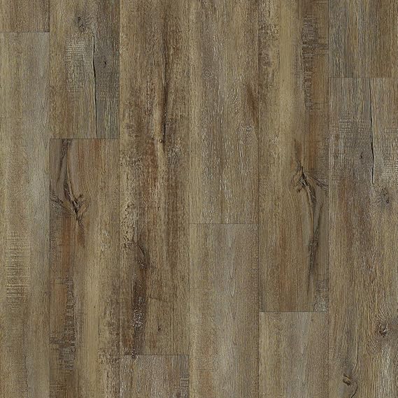 Shaw Floors, Impatto, 6.93 in. x 48.03 in. x 3.4 mm Luxury Vinyl Plank Flooring, Modeled Oak (12 Planks), (27.74 sqft/box)