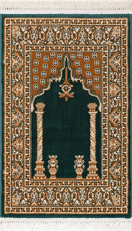 Muslim Prayer Rug | Janamaz | Sajjadah | 850.000 Point Carpet Prayer Rug | Thick and Heavy