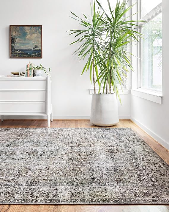 Loloi Layla Taupe/Stone 2'-3" x 3'-9" Accent Rug
